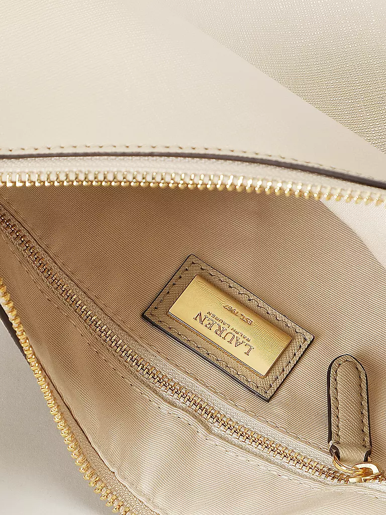 LAUREN RALPH LAUREN | Ledertasche - Henkeltasche DANNI 26 Medium | hellblau