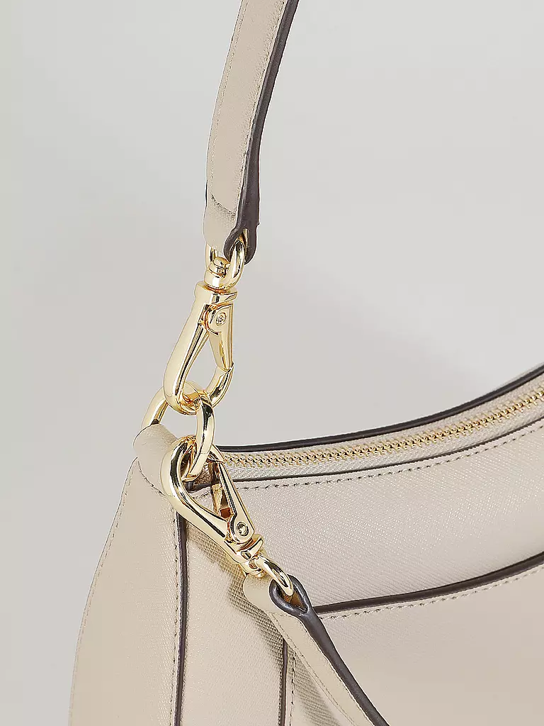 LAUREN RALPH LAUREN | Ledertasche - Henkeltasche DANNI 26 Medium | hellblau
