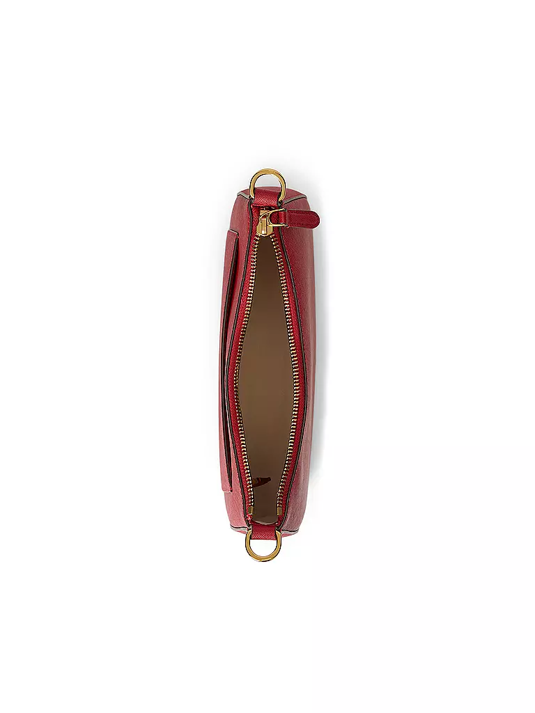 LAUREN RALPH LAUREN | Ledertasche - Henkeltasche DANNI 26 Medium | rot