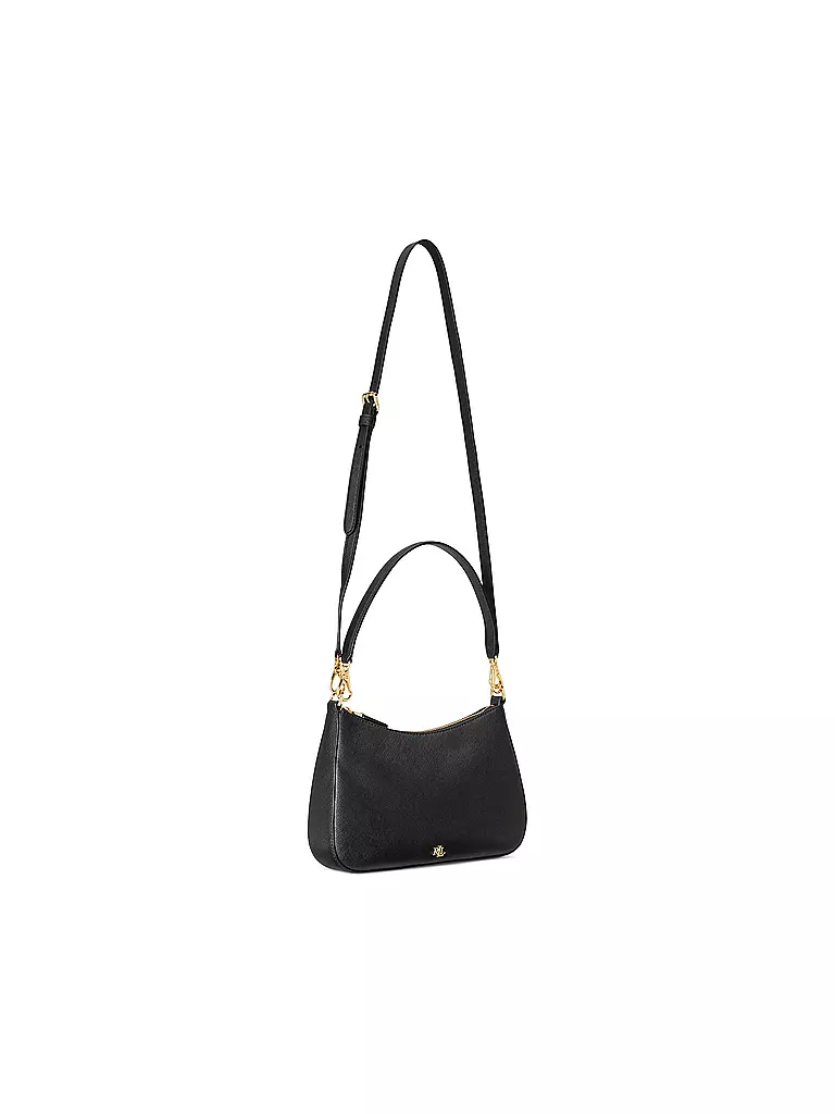 LAUREN RALPH LAUREN | Ledertasche - Henkeltasche DANNI 26 Medium | dunkelblau