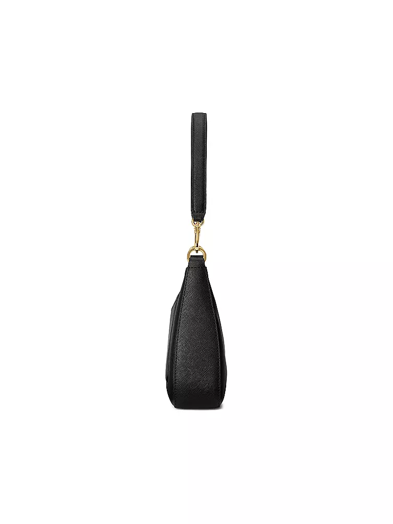 LAUREN RALPH LAUREN | Ledertasche - Henkeltasche DANNI 26 Medium | dunkelblau