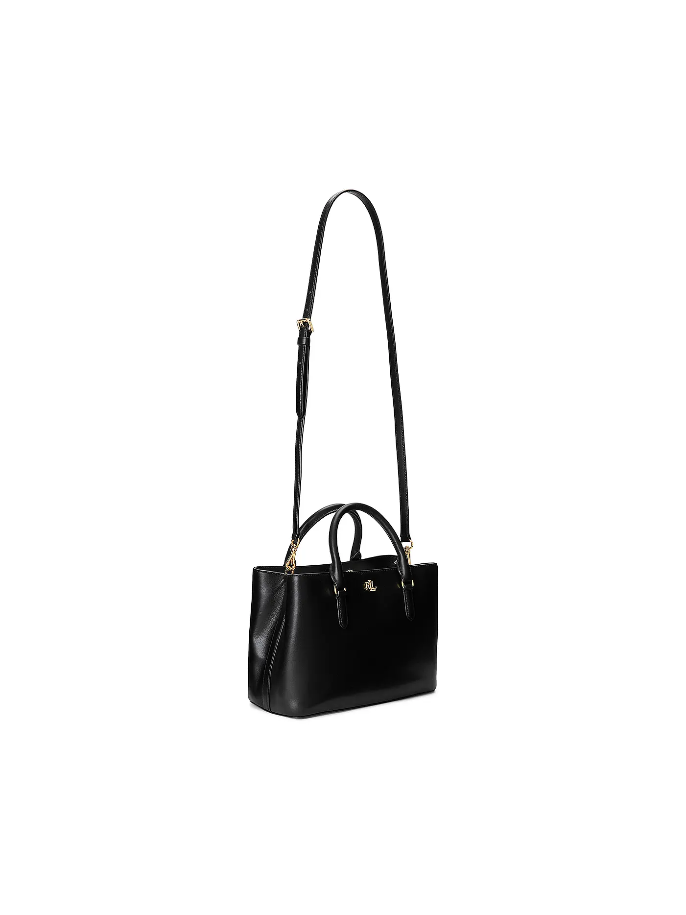 LAUREN RALPH LAUREN | Ledertasche - Henkeltasche MARCY 26 Small | schwarz