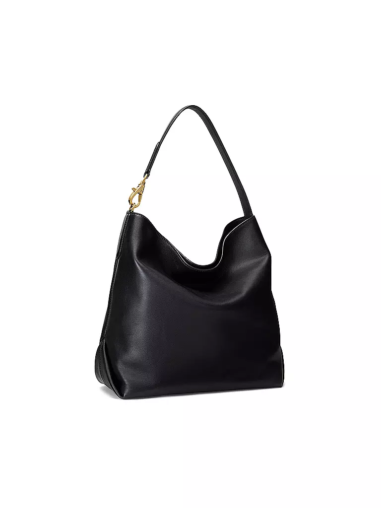 LAUREN RALPH LAUREN | Ledertasche - Hobo Bag KASSIE Large | schwarz