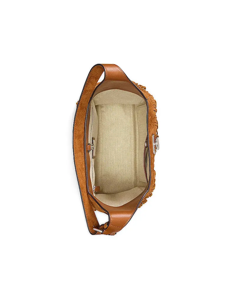 LAUREN RALPH LAUREN | Ledertasche - Hobo Bag TANNER Large | braun