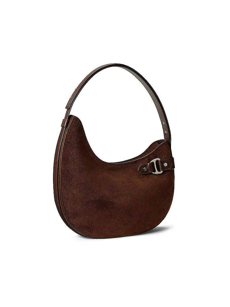 LAUREN RALPH LAUREN | Ledertasche - Hobo Bag TASHA Large | braun