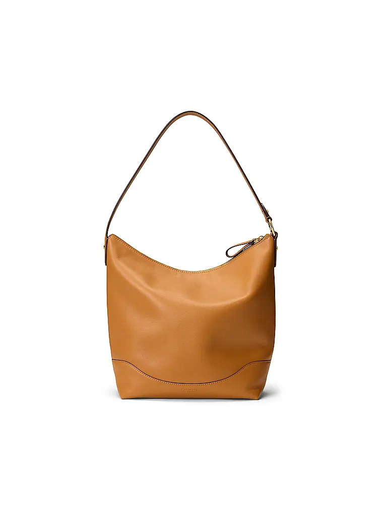 LAUREN RALPH LAUREN | Ledertasche - Hobo Bag TASHA Large | Camel
