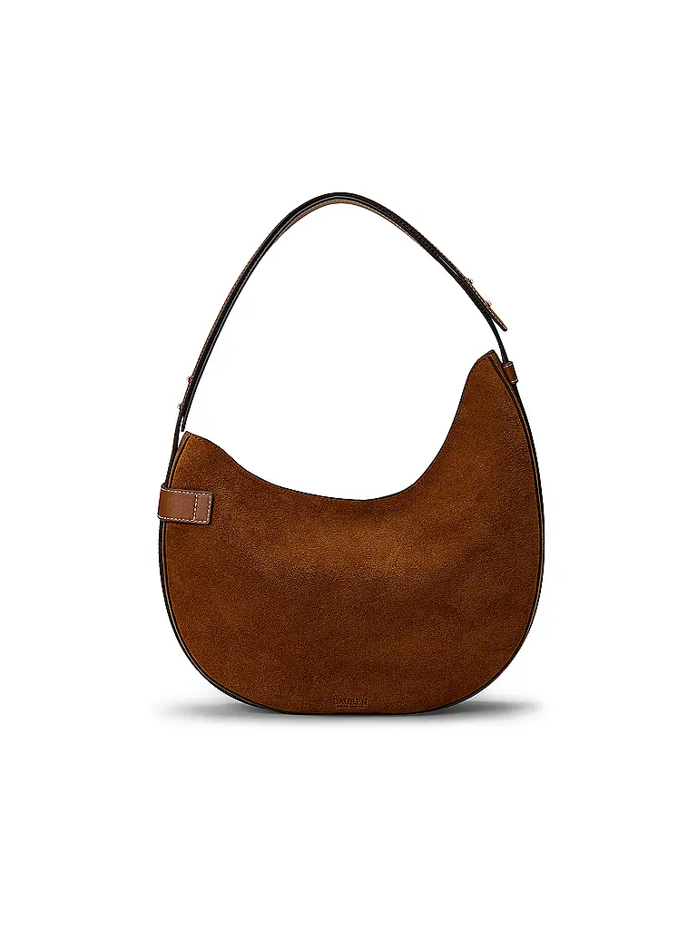 LAUREN RALPH LAUREN | Ledertasche - Hobo Bag TASHA Large | hellbraun