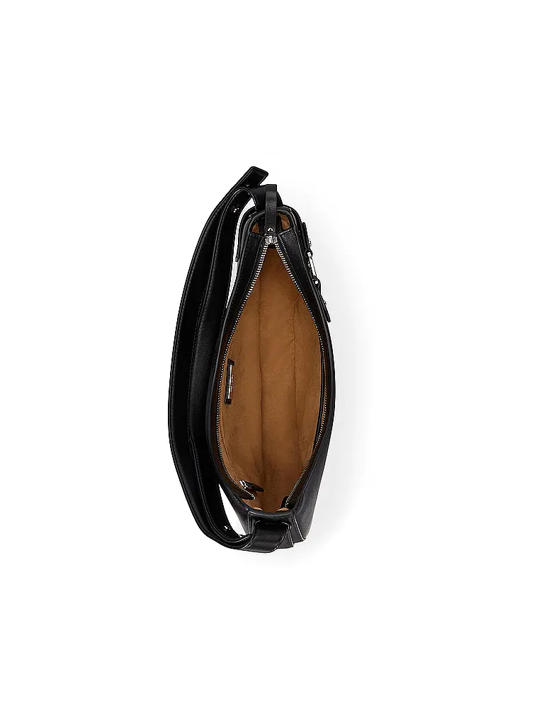 LAUREN RALPH LAUREN | Ledertasche - Hobo Bag TASHA Large | schwarz