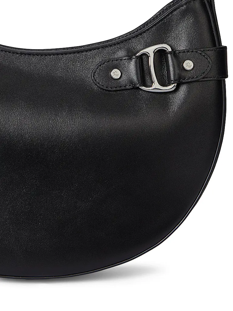 LAUREN RALPH LAUREN | Ledertasche - Hobo Bag TASHA Large | schwarz