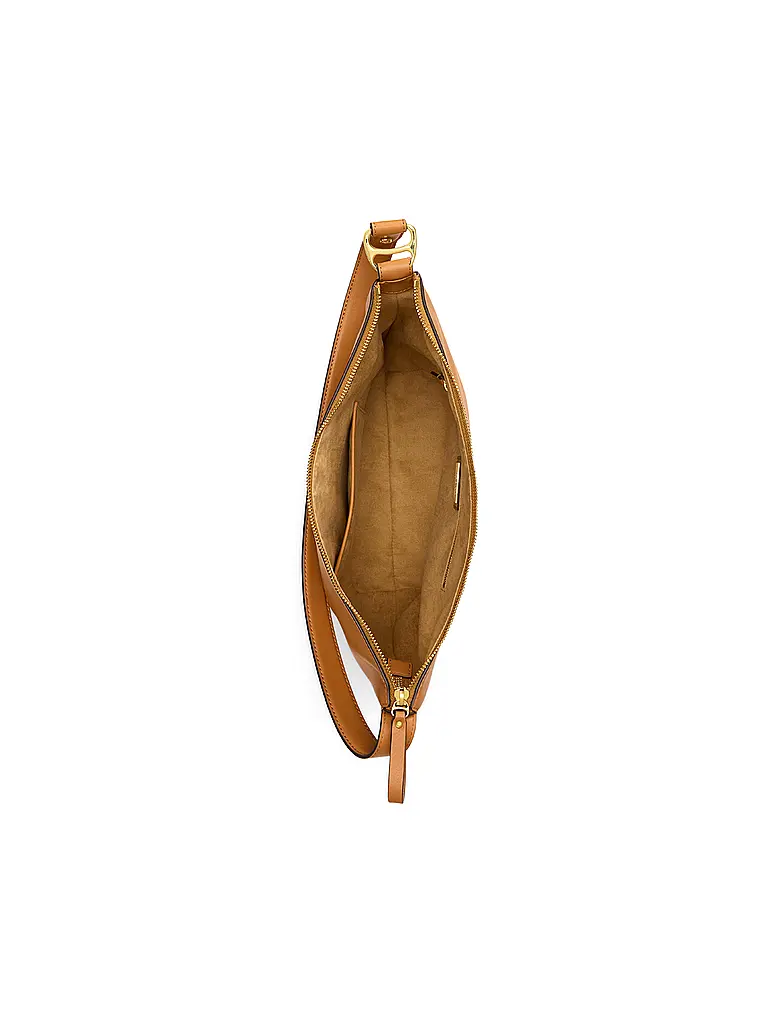 LAUREN RALPH LAUREN | Ledertasche - Hobo Bag TASHA Large | Camel