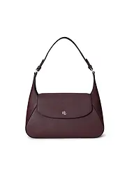 LAUREN RALPH LAUREN | Ledertasche - Schultertasche SCHYLAR Medium | dunkelrot