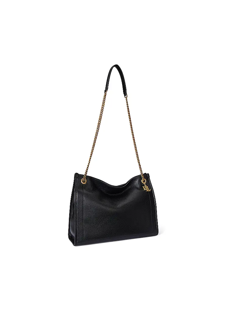 LAUREN RALPH LAUREN | Ledertasche - Shopper BRADLEY Large | Schwarz