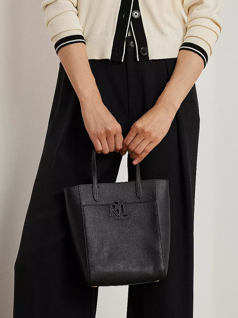 LAUREN RALPH LAUREN | Ledertasche - Shopper CMRYN | braun