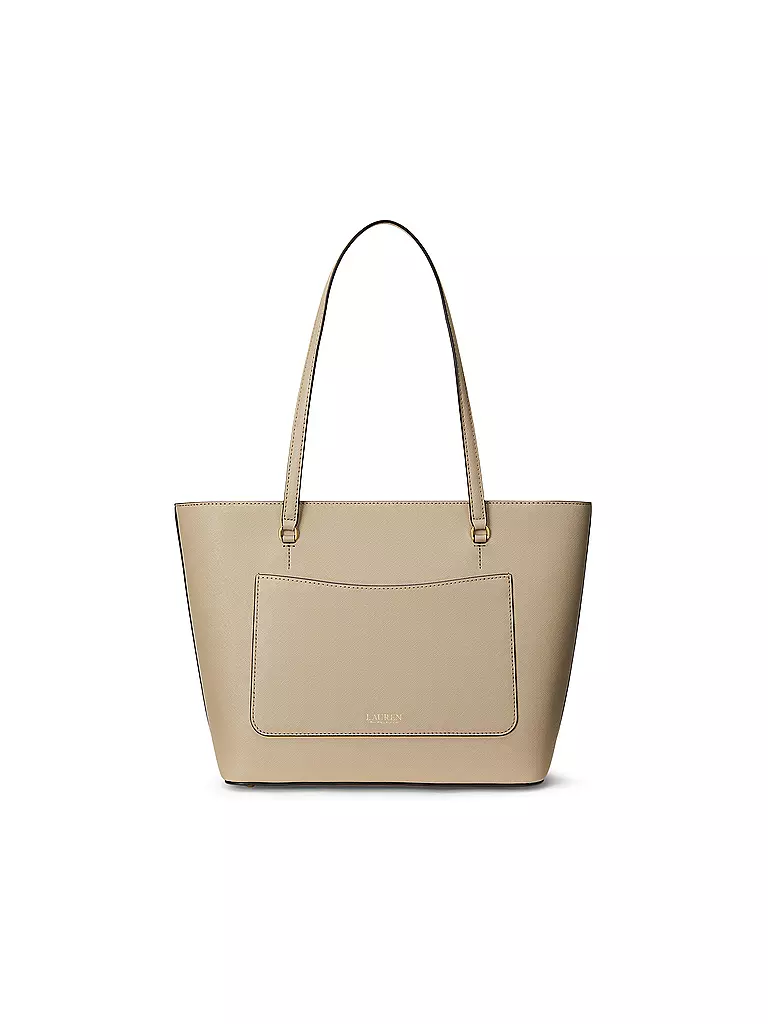 LAUREN RALPH LAUREN | Ledertasche - Shopper KARLY Medium | gold