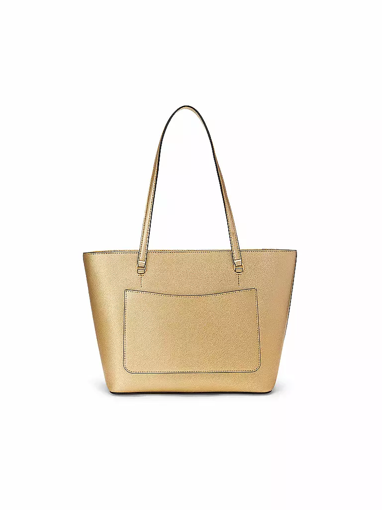 LAUREN RALPH LAUREN | Ledertasche - Shopper KARLY Medium | schwarz