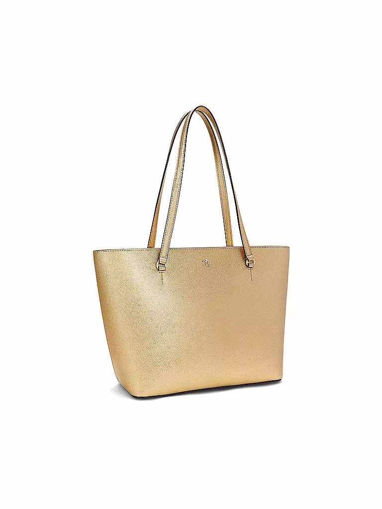 LAUREN RALPH LAUREN | Ledertasche - Shopper KARLY Medium | schwarz