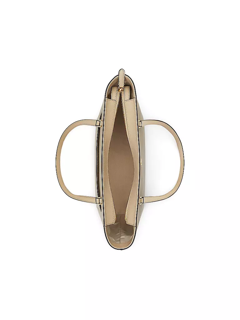 LAUREN RALPH LAUREN | Ledertasche - Shopper KARLY Medium | gold