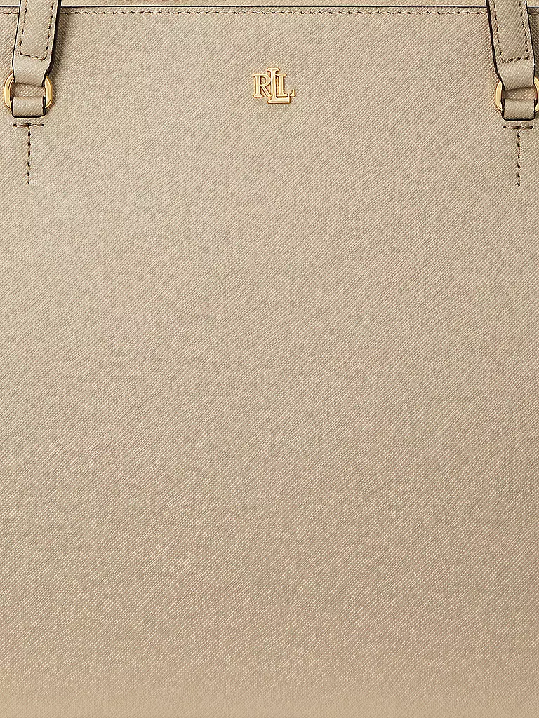 LAUREN RALPH LAUREN | Ledertasche - Shopper KARLY Medium | gold