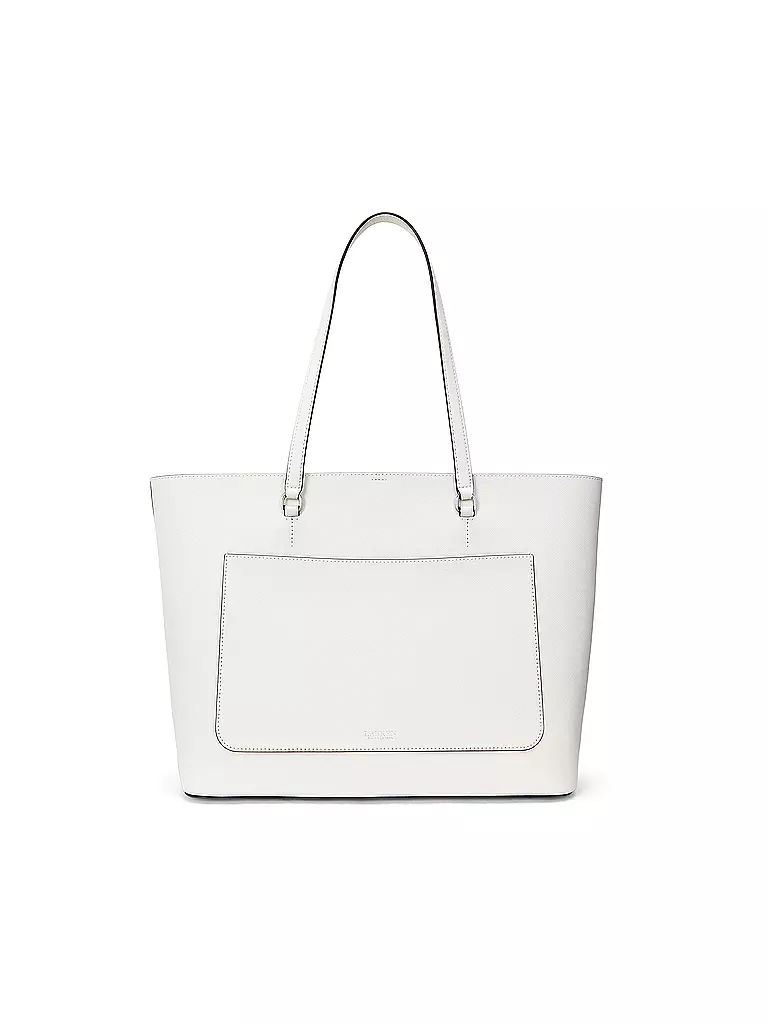 LAUREN RALPH LAUREN | Ledertasche - Shopper KARLY TOTE Large | rosa
