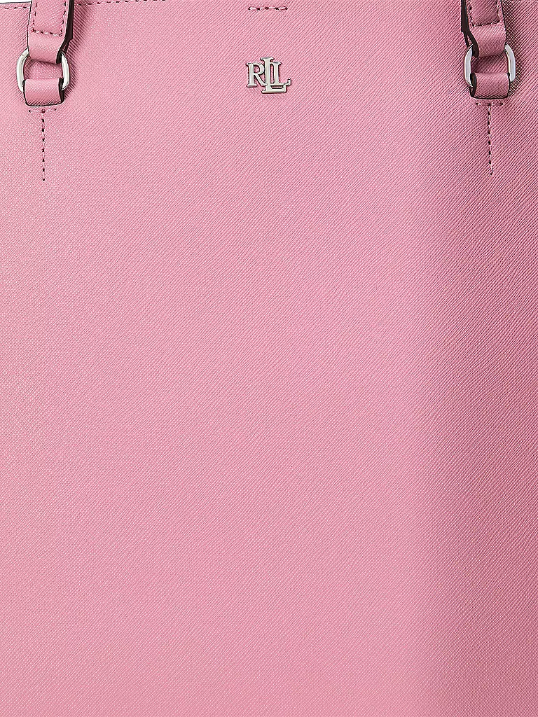 LAUREN RALPH LAUREN | Ledertasche - Shopper KARLY TOTE Large | weiss