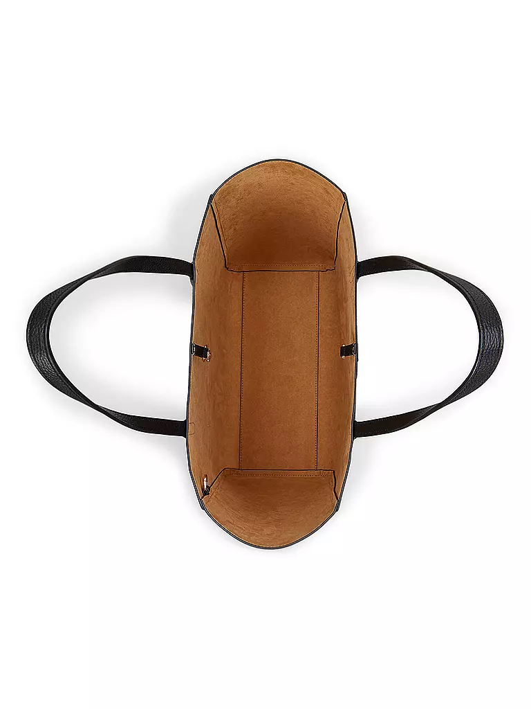 LAUREN RALPH LAUREN | Ledertasche - Shopper Large | braun