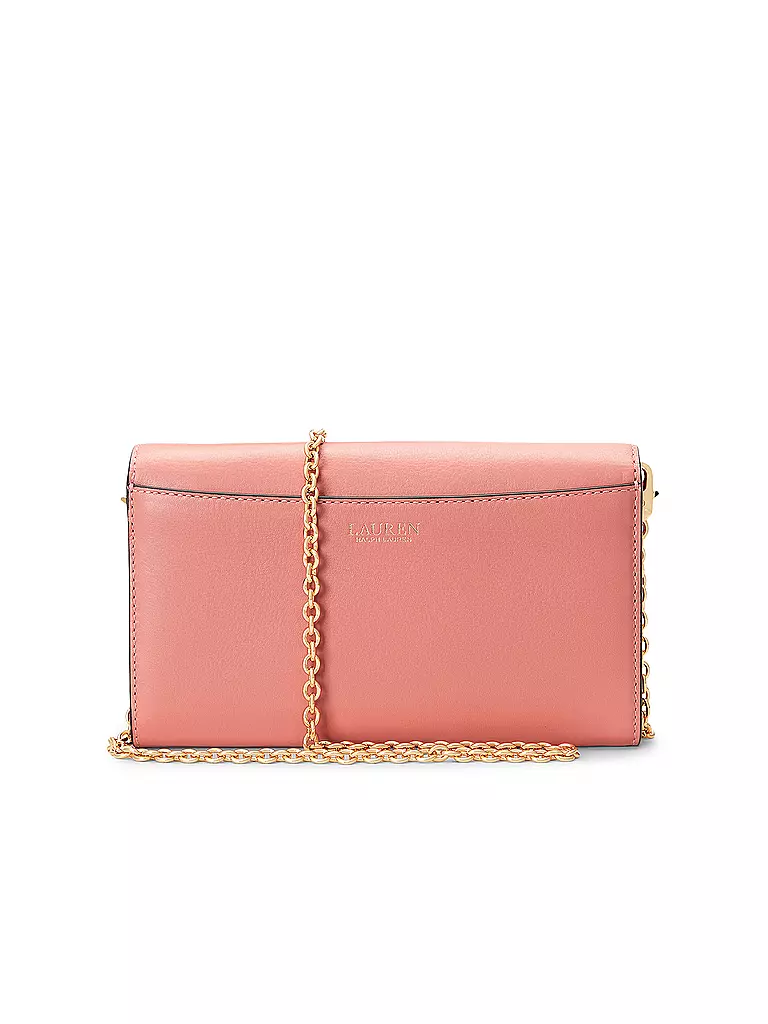 LAUREN RALPH LAUREN | Ledertasche - Umhängetasche ADAIR Medium | rosa