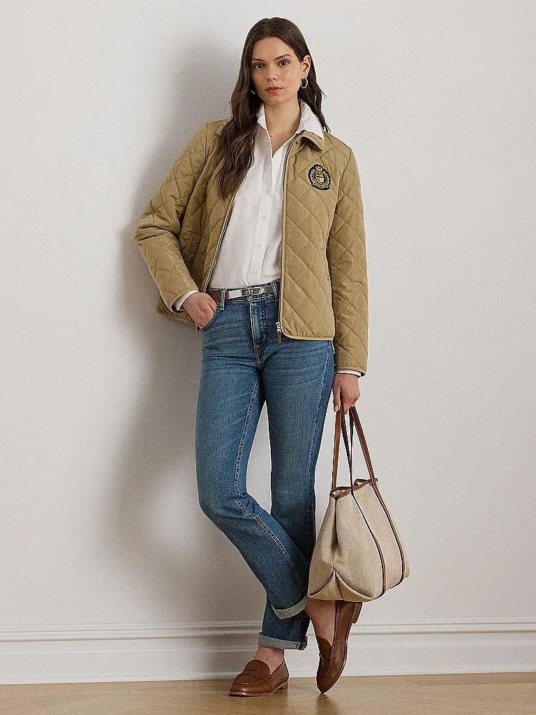 LAUREN RALPH LAUREN | Leichtsteppjacke  | beige