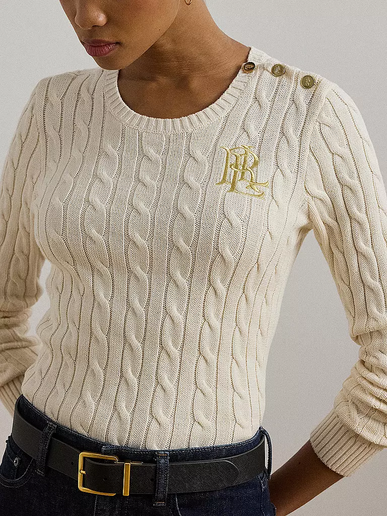LAUREN RALPH LAUREN | Pullover MONTIVA | creme