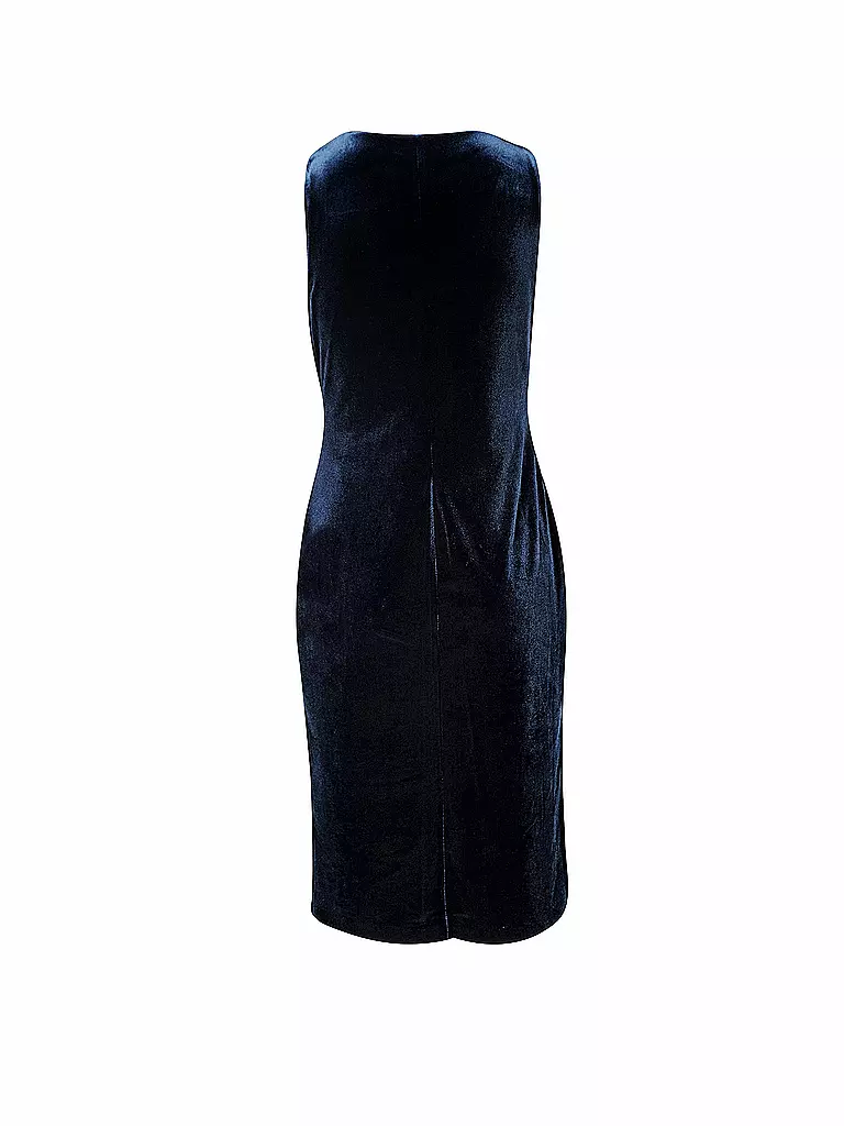 LAUREN RALPH LAUREN | Samtkleid "Torella" | blau