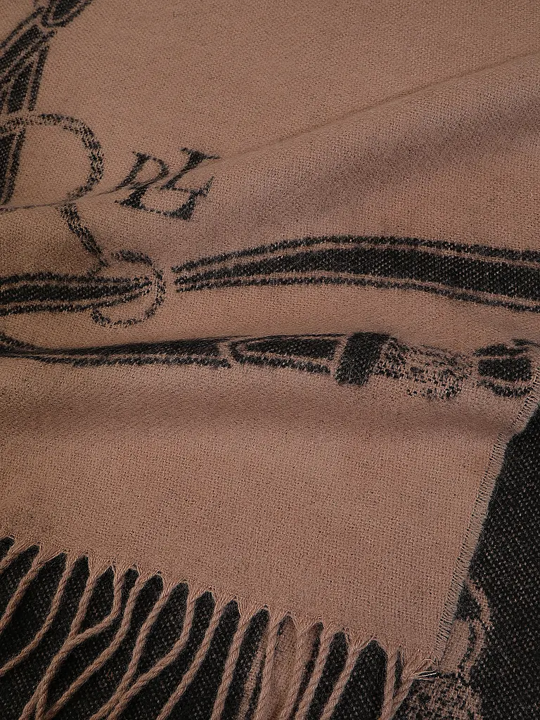 LAUREN RALPH LAUREN | Set 2-teilig Mütze und Schal | camel