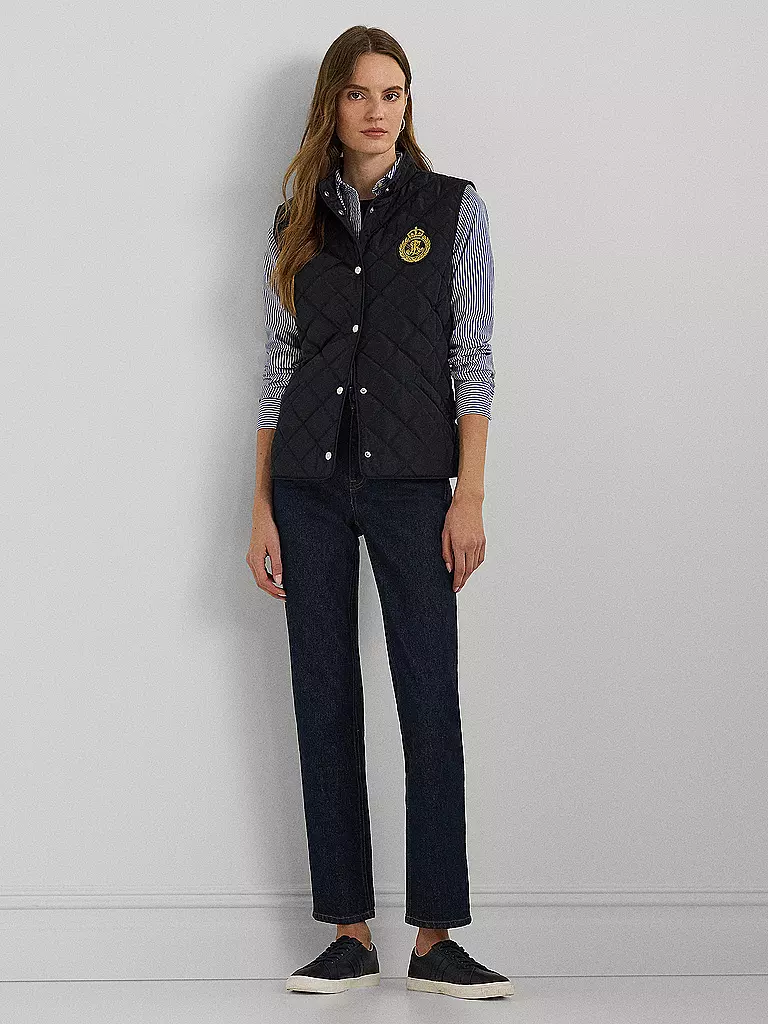 LAUREN RALPH LAUREN | Steppgilet  | dunkelblau