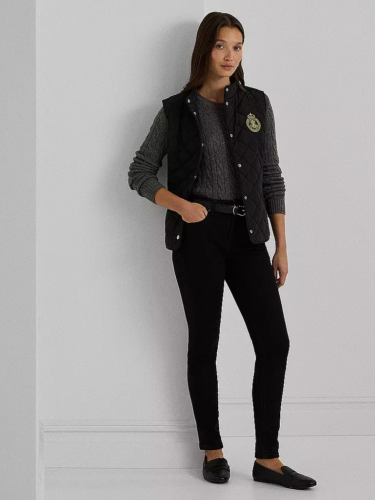 LAUREN RALPH LAUREN | Steppgilet  | schwarz
