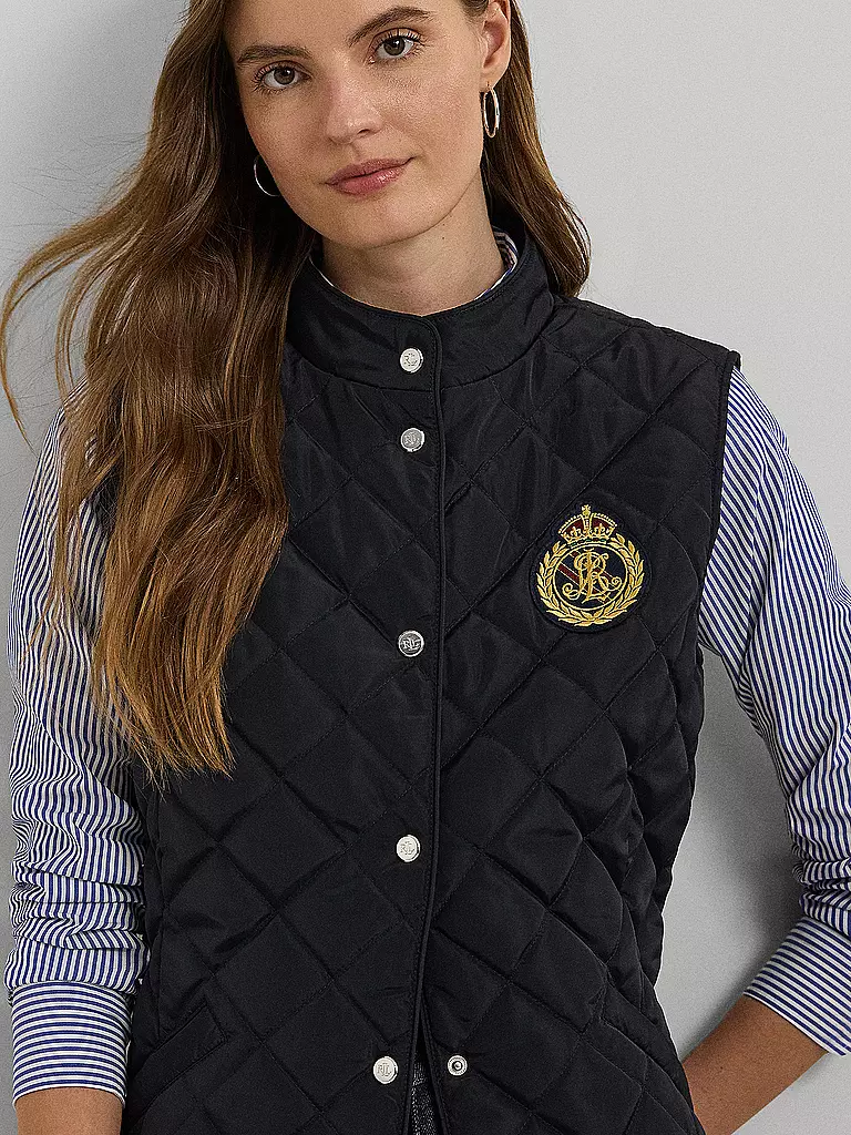 LAUREN RALPH LAUREN | Steppgilet | schwarz