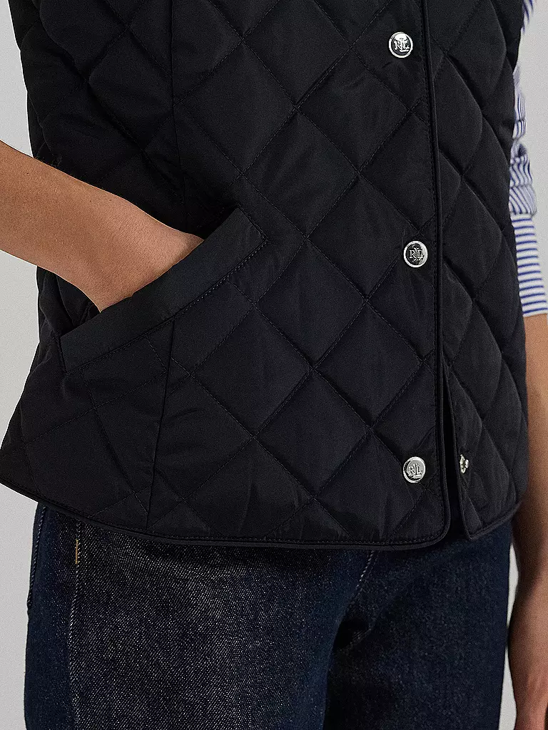 LAUREN RALPH LAUREN | Steppgilet | schwarz