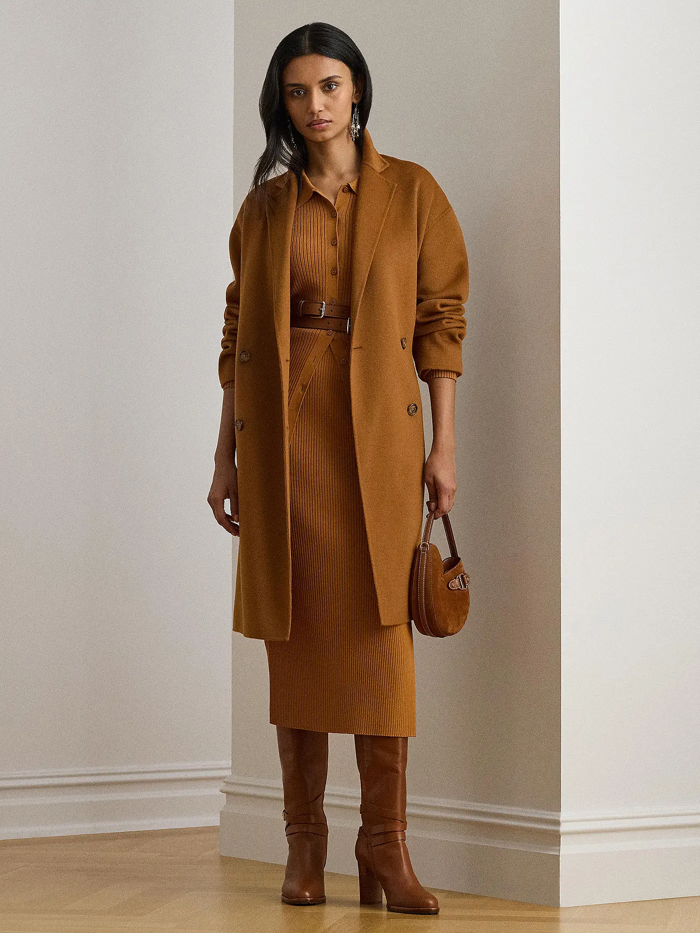 LAUREN RALPH LAUREN | Wollmantel DAWLEY | camel