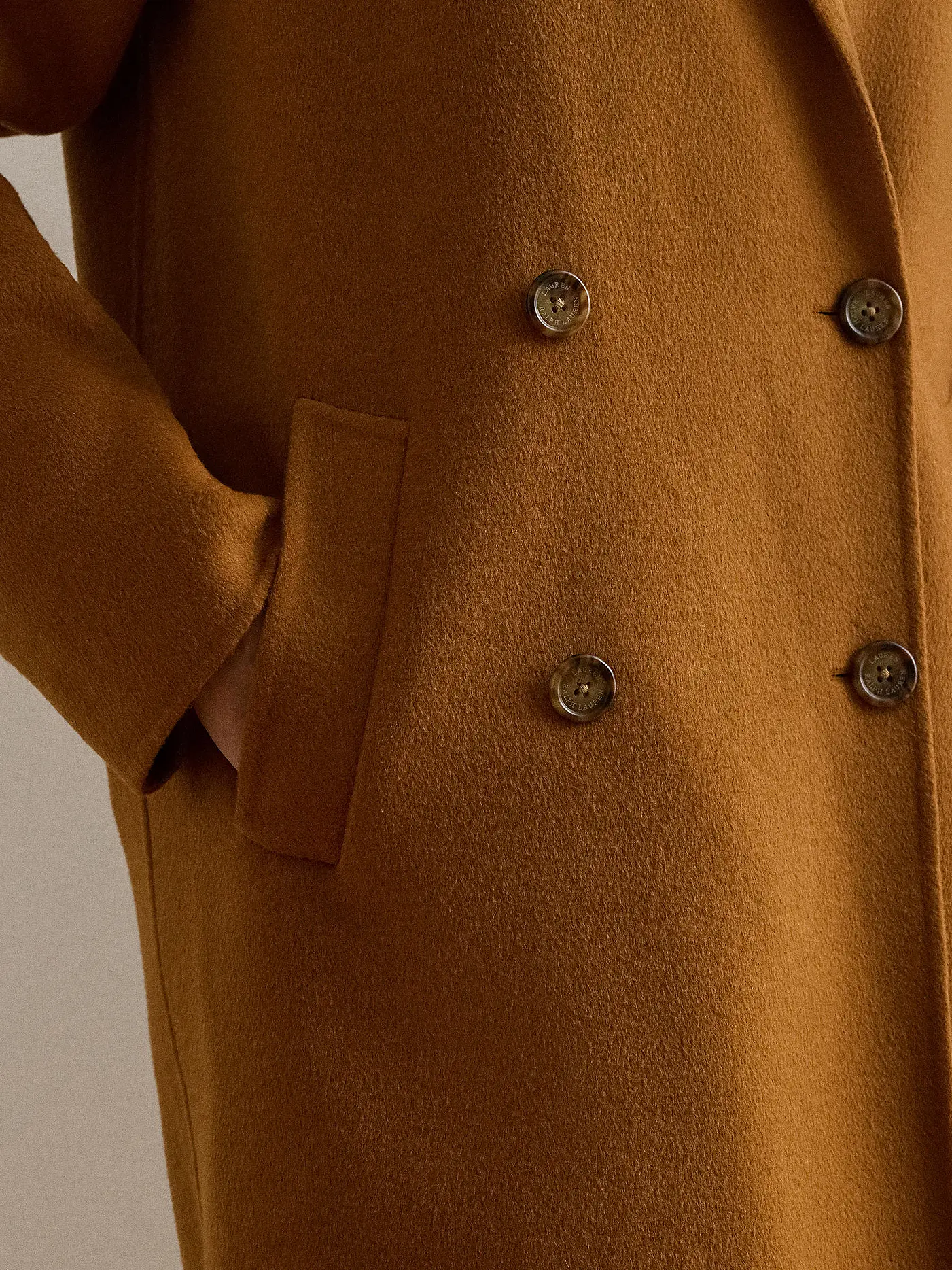 LAUREN RALPH LAUREN | Wollmantel DAWLEY | camel