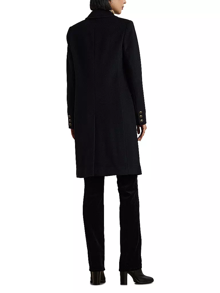 LAUREN RALPH LAUREN | Wollmantel | schwarz