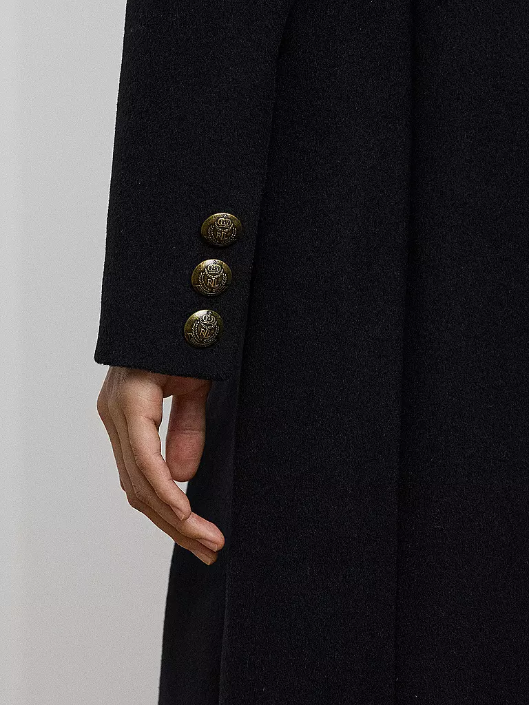 LAUREN RALPH LAUREN | Wollmantel | schwarz