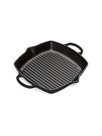 LE CREUSET | Grillpfanne quadratisch mit Griffe 30cm (Schwarz)