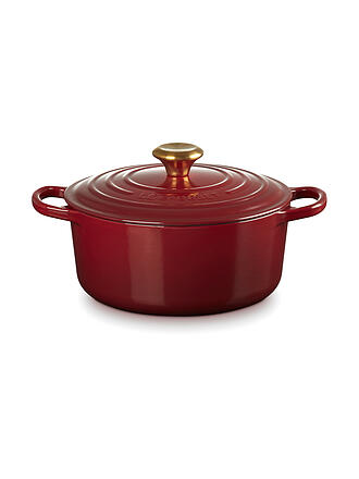 LE CREUSET | Bräter rund SIGNATURE 24cm/4,2l Garnet