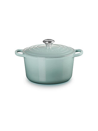 LE CREUSET | Bräter rund hoch SIGNATURE Sea Salt 
