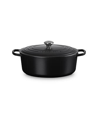 LE CREUSET | Bräter oval SIGNATURE 33cm/7,5l Schwarz 