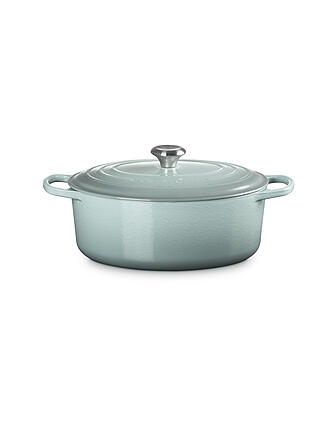 LE CREUSET | Bräter oval SIGNATURE 33cm/7,5l Sea Salt