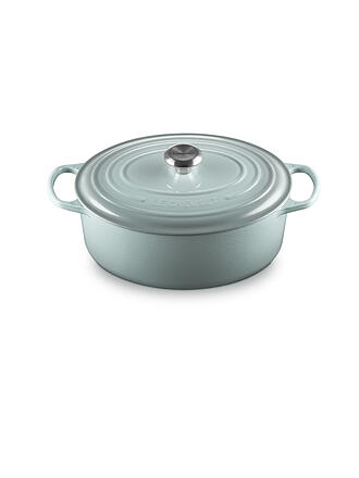 LE CREUSET | Bräter oval SIGNATURE 33cm/7,5l Sea Salt