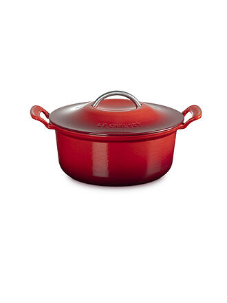 LE CREUSET | Bräter rund MODERN HERITAGE 26cm 4,6l Kirschrot