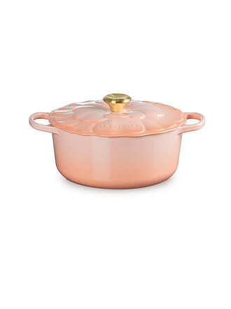 LE CREUSET | Bräter SIGNATURE Blume 26cm/2l Peche 