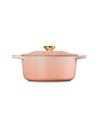 LE CREUSET | Bräter SIGNATURE Blume 26cm/2l Peche 