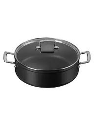 LE CREUSET | Alu-Schmorpfanne Antihaft Schwarz 28cm/5,4l | schwarz