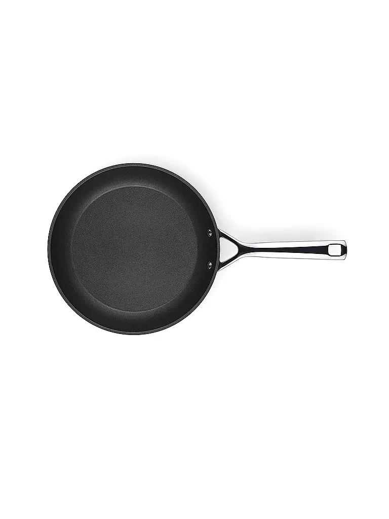 LE CREUSET | Aluminium-Antihaft flache Pfanne 26cm Schwarz | schwarz