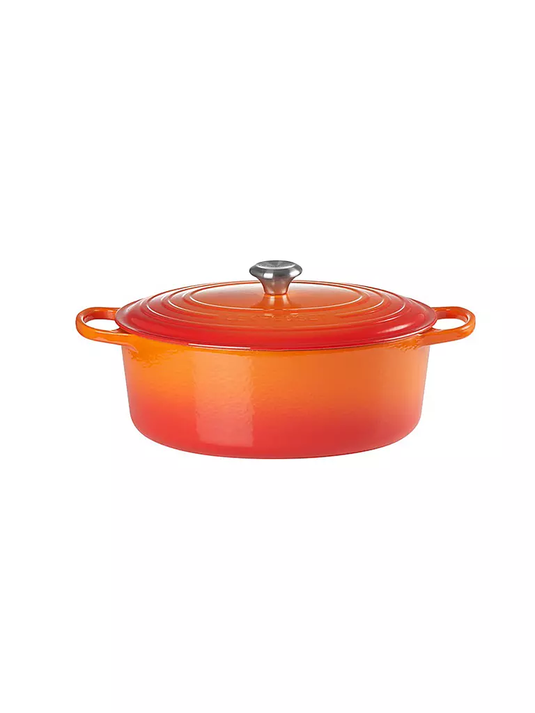 LE CREUSET | Bräter oval 29cm SIGNATURE Ofenrot | orange